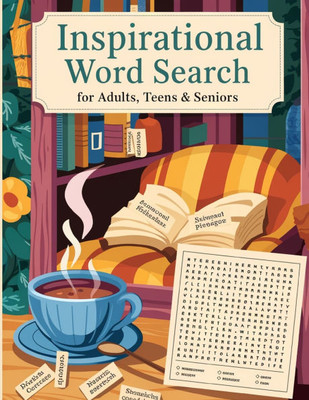 Inspirational Word Search Book: Large Print Word Search Book, Motivational Word Search Book for Women Large Print