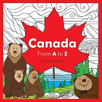 Canada from A to Z: Coloring Book