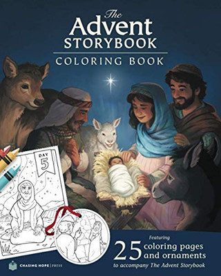 The Advent Storybook Coloring Book