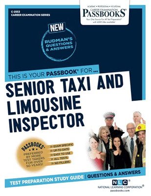 Senior Taxi and Limousine Inspector