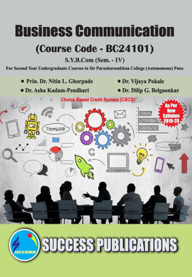 Business Communication(S.Y.B.Com, S.P. College, Sem.-IV)