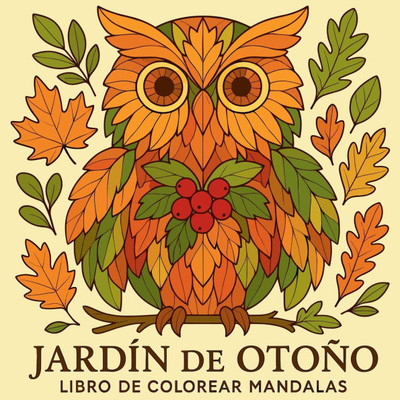 JardÃ­n de otoÃ±o - Libro de colorear Mandalas