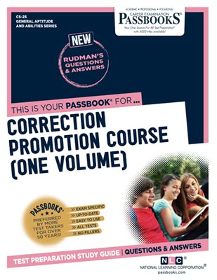 Correction Promotion Course (One Volume)