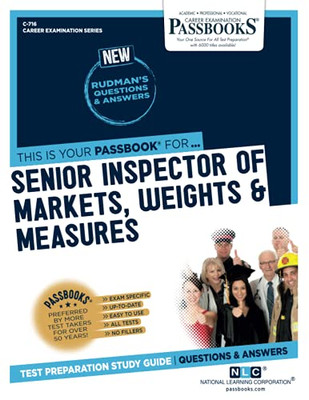 Senior Inspector of Markets, Weights & Measures