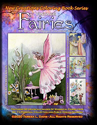 New Creations Coloring Book Series : Vintage Fairies