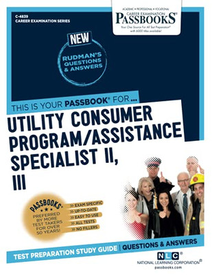 Utility Consumer Program/Assistance Specialist II, III