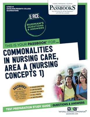 Commonalities In Nursing Care, Area A (Nursing Concepts 1)