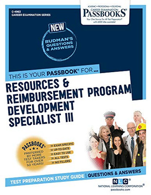 Resources & Reimbursement Program Development Specialist III