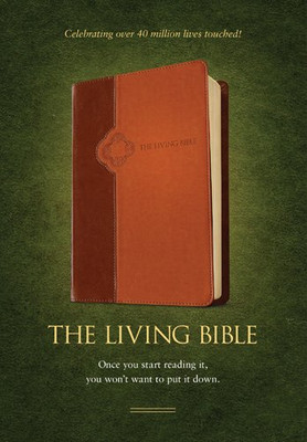 The Living Bible : Brown / Tan TuTone LeatherLike - 9781414358550
