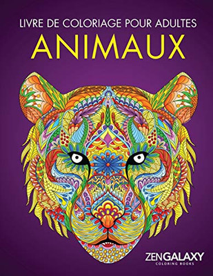 Livre de coloriage pour adultes : : Animaux: Dessins d'animaux relaxant