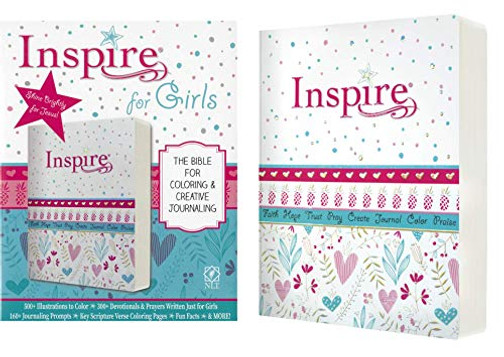 Inspire for Girls : New Living Translation, Coloring & Creative Journaling