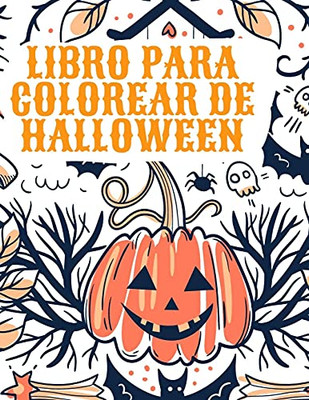 Libro para colorear de Halloween : Libro para colorear de Halloween para niños