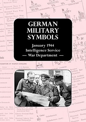 German Military Symbols : January 1944 Intelligence Service - War Department -