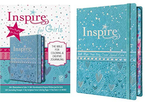 Inspire for Girls : New Living Translation, The Bible for Coloring & Creative Journaling