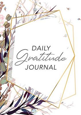 Daily Gratitude Journal : (Purple Flowers with Callout) A 52-Week Guide to Becoming Grateful