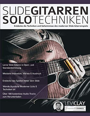 Slide-Gitarren-Solo-Techniken : Lerne Hot Country Hybridpicking, Banjo Rolls, Licks & Techniken