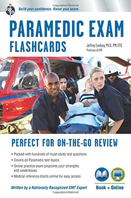 Paramedic Flashcard Book + Online (EMT Test Preparation)