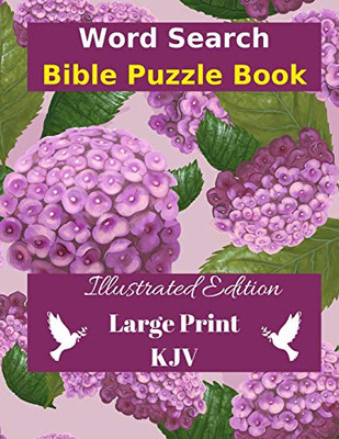 Word Search Bible Puzzle : Illustrated Edition Large Print