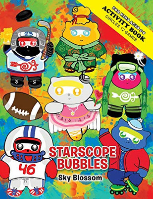 Starscope Bubbles-For Kids Ages 5-9 : Activity Book (Circles 12 Games)