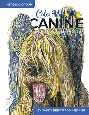 Color Me Canine (Herding Group) : A Coloring Book for Dog Owners of All Ages
