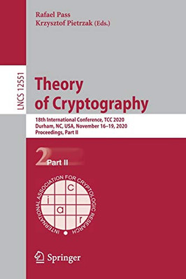 Theory of Cryptography : 18th International Conference, TCC 2020, Durham, NC, USA, November 16û19, 2020, Proceedings, Part II