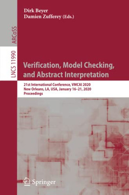 Verification, Model Checking, and Abstract Interpretation : 21st International Conference, VMCAI 2020, New Orleans, LA, USA, January 16û21, 2020, Proceedings