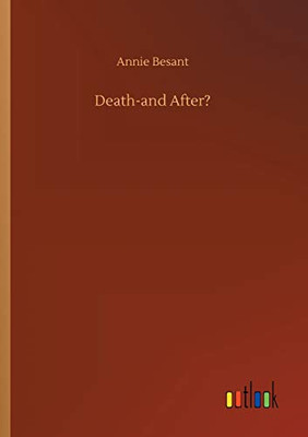 Death-and After?