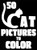 50 Cat Pictures to Color : A Cat Lovers Colouring Gift for Moms, Dads, Daughters, and More!