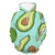 Mens Womens Comfy Hoodies 3D Printed Unisex Long Sleeve Pullover Sweatshirts Avocado Green Pattern Outdoor Outfit for Travel
