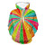Unisex Long Sleeve Hooded Sweatshirt Tops Womens Mens Artistic Rainbow Pattern Super Soft Hooded T-Shirts with Pocket