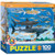 Eurographics Kids Puzzle – 100 Teile Extra Groß, Haie Motiv, Pflanzliche Farben