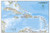 National Geographic: Caribbean Classic Wall Map (Poster Size: 36 x 24 inches) (National Geographic Reference Map)