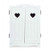 Melissa & Doug Mine to Love Wooden Play Armoire Closet for Dolls, Stuffed Animals - White (17.3H x 12.4W x 8.5D Assembled)