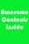 Awesome Contents Inside: Wide Ruled Composition Notebook : Bright Green Paperback
