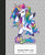 Hexagon Paper Large: Maria Unicorn Rainbow Notebook (Weezag Hexagon Paper Large Notebook)