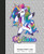 Hexagon Paper Large: Melissa Unicorn Rainbow Notebook (Weezag Hexagon Paper Large Notebook)