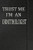 Trust Me I'M An Ornithologist: Isometric Dot Paper Drawing Notebook 120 Pages 6"X9"