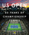 50th Anniversary US Open Tennis Book