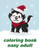 Coloring Book Easy Adult: Super Cute Kawaii Coloring Pages For Teens (Farm Animals)