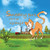 Sneaky Puss Goes To The Farm (Spanish Edition)