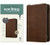 Nlt Thinline Reference Zipper Bible, Filament Enabled Edition (Leatherlike, Atlas Rustic Brown, Indexed)