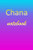 Chana: Blank Notebook | Wide Ruled Lined Paper Notepad | Writing Pad Practice Journal | Custom Personalized First Name Initial C Blue Purple Gold | ... Homeschool & University Organizer Daybook