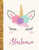 Barbara: Barbara Unicorn Personalized Black Paper SketchBook for Girls and Kids to Drawing and Sketching Doodle Taking Note Marble Size 8.5 x 11