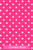 Contact Book: Pink & White Polka Dot Cover: Contact Book For Birthdays, Addresses, Phone Numbers And Email, Alphabetical Organizer Journal Notebook For, Women, Men, Girls, Teens