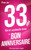 Bon anniversaire - 33 ans - Carte livre d'or: Taille M (12,7x20cm) (Pour que ce jour compte) (French Edition)
