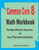 Common Core 8 Math Workbook: The Most Effective Exercises and Review 8th Grade Common Core Math Questions