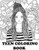 Teen Coloring Book : Cute Coloring Book For Teen Girls