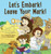 Let'S Embark! Leave Your Mark!