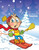Livro para Colorir de Inverno 1 (Portuguese Edition)