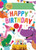 Happy Birthday: Personalized Fill-In-The-Blank Book (Greeting Card Or Gift For Kids)